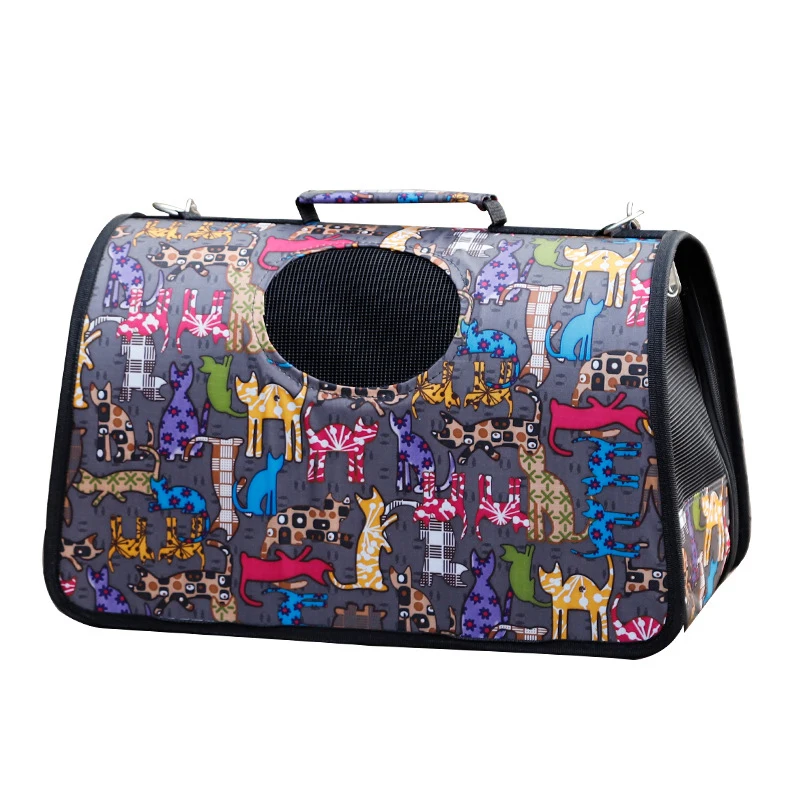 Сумка для домашних животных переносная дышащая сумка на плечо кошек и собак