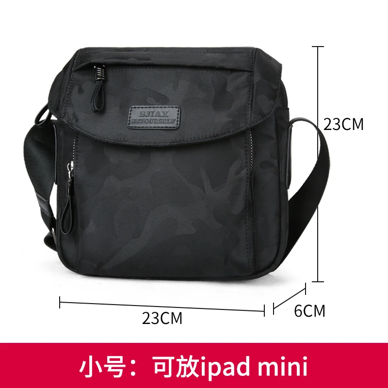 

Waterproof Sling Oxford Bag Men Outdoor Multifunctional Shoulder Crossbody Bag Vintage Fashion Side Tas Pria Men Bags AE50MB
