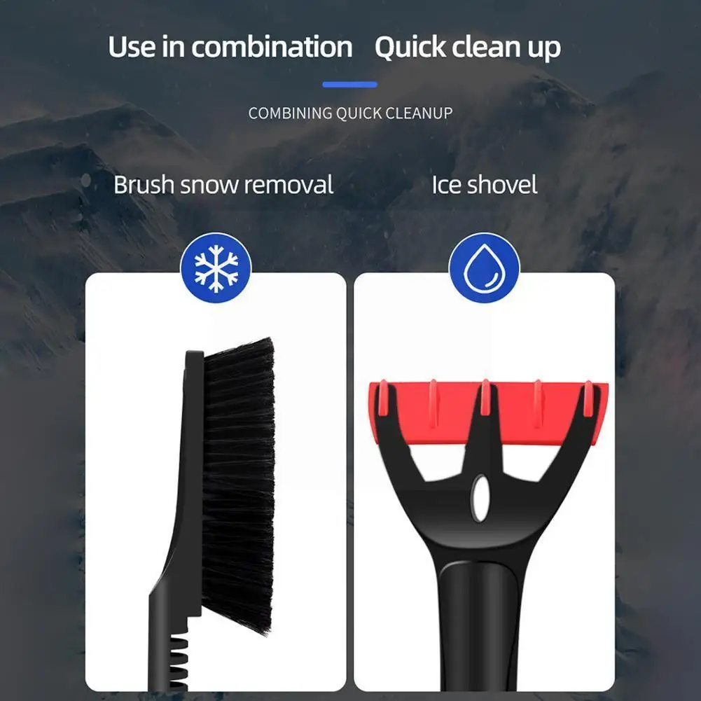 

Multifunctional Detachable Combined Brush For Car Removal Forklifts Sweeping Brush Winter Products Car Interior Hot Wholesa H3O1
