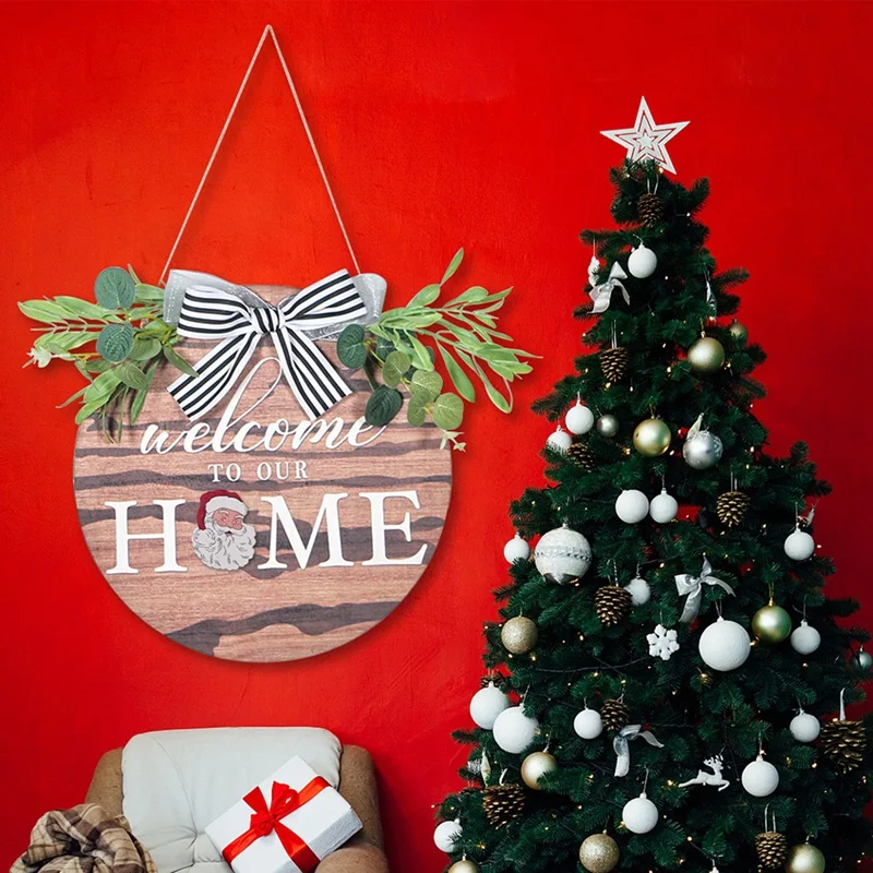 Деревянный знак входной двери для дома со сменным двором | Дом и сад