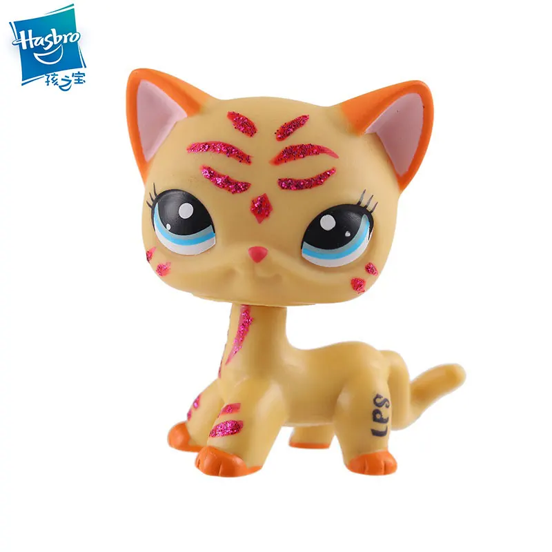 Редкая новинка магазин домашних животных lps игрушка стоячий Короткий волос кошка