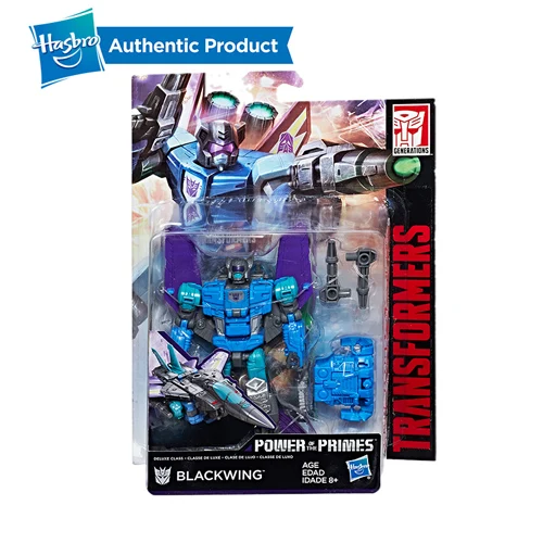 BLACKWING Hasbro Трансформеры поколения сила праймов класса люкс дредвин Blackwing Autobot фигурка Модель автомобиля игрушки - Цвет: BLACKWING