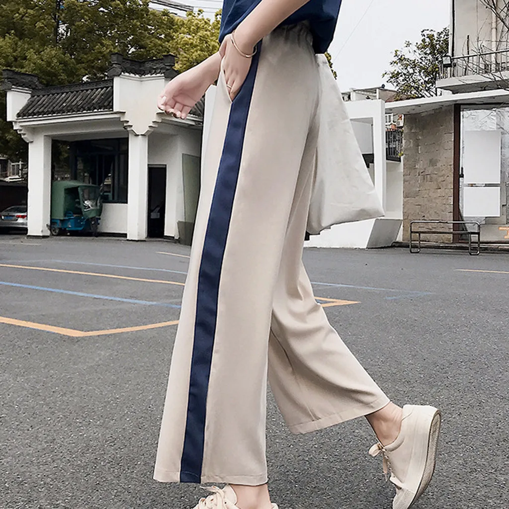 Женские брюки размера плюс модные женские повседневные свободные мягкие