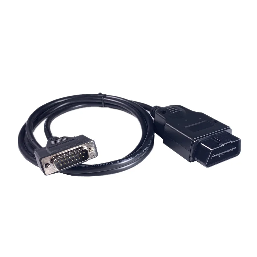 Горячий автомобильный Удлинительный кабель 1 5 м OBD 2 OBD2 штекер DB15 папа OBDII II