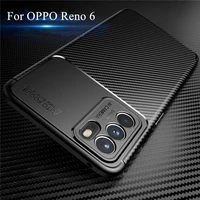 luxury business case for oppo reno 6 case for reno 6 5 cover silicone shockproof protective back bumper for reno 6
