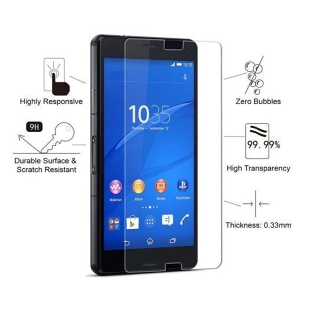 Защитная пленка для экрана из закаленного стекла Samsung Galaxy A5 A3 2017 Note 2 3 4 | Мобильные