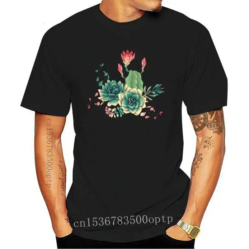 

Women Floral Plant Cartoon Streetwear Girl Cactus Print 90s Lady T-shirts Top Womens Graphic T Shirt Ladies Female Tee T-Shirt