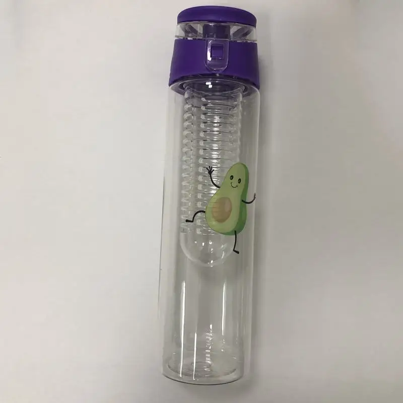 800 мл фруктовый инфузер бутылка для воды посуда напитков логотип на заказ