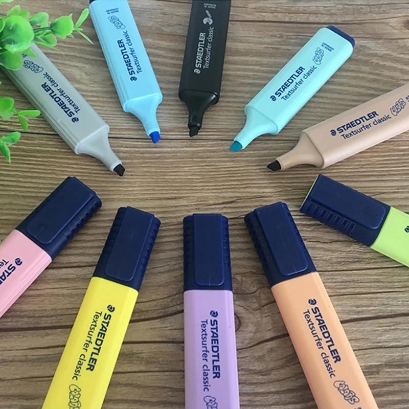 2 шт STAEDTLER хайлайтер 364 C детский Макарон цвет студенческий офис основные цвета текст маркер для выделения