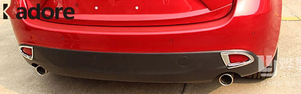 Автомобильные аксессуары для Mazda 3 M3 Axela хэтчбек 2013 2014 2015 2016 ABS Хромовая лампа