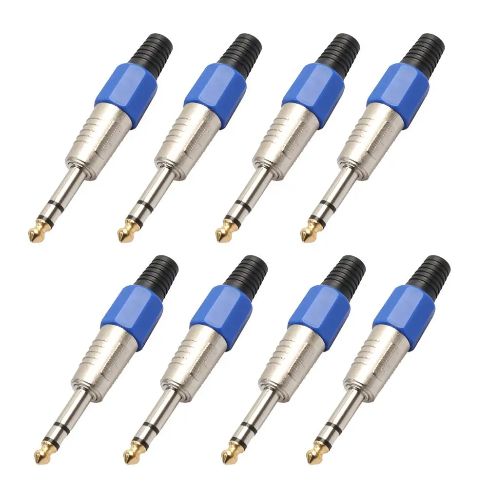 6 5 мм штекер на 3 гнездо Штекер Аудио гарнитура Микрофон гитара адаптер для записи