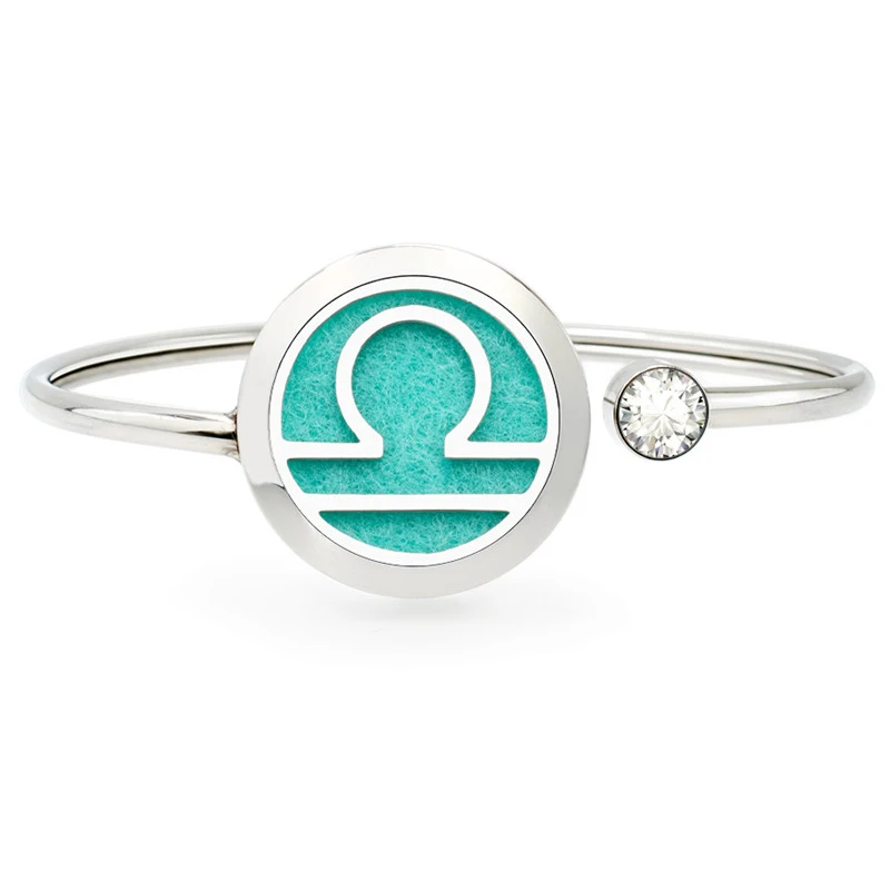 2 шт./компл. весы Нержавеющая сталь зодиака распылением ароматерапевтического