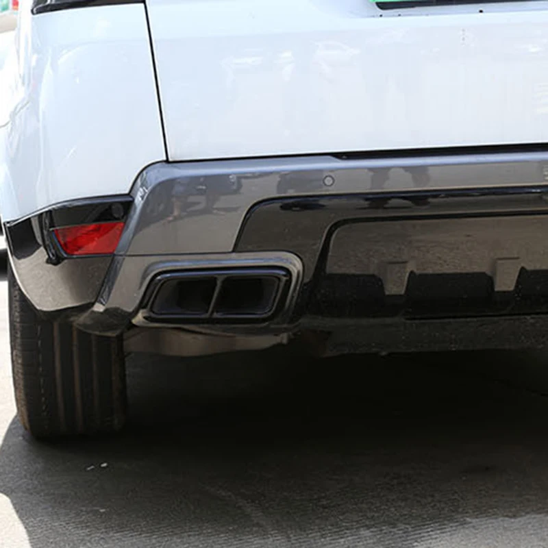 for Land Rover Range Sport 2018-2019 Rear Exhaust Muffler Tail Pipe Cover Car Exteriot Trim Protection Decoration | Автомобили и