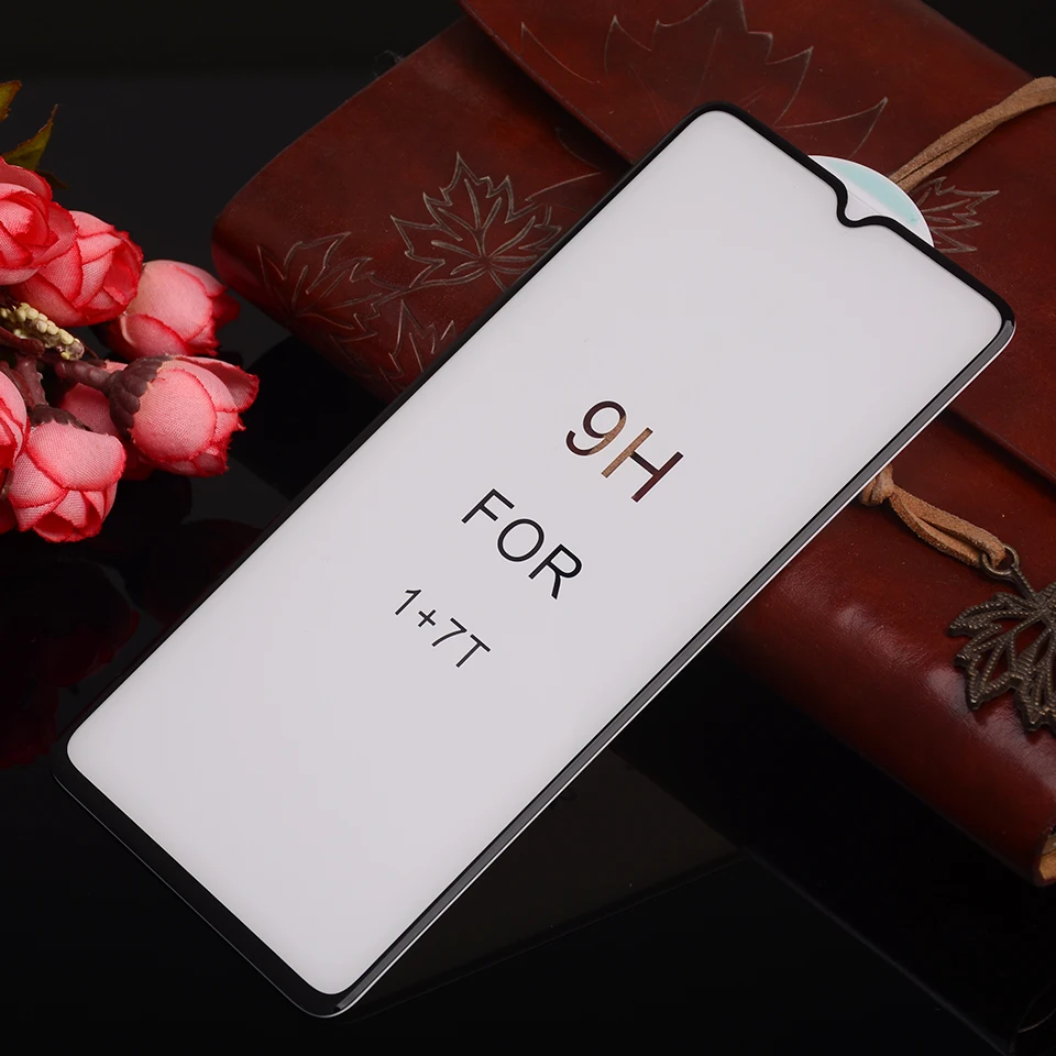 Защитное стекло 5D закаленное с полным покрытием для Oneplus 7t 7 6t 6 5 One Plus 5t | Мобильные