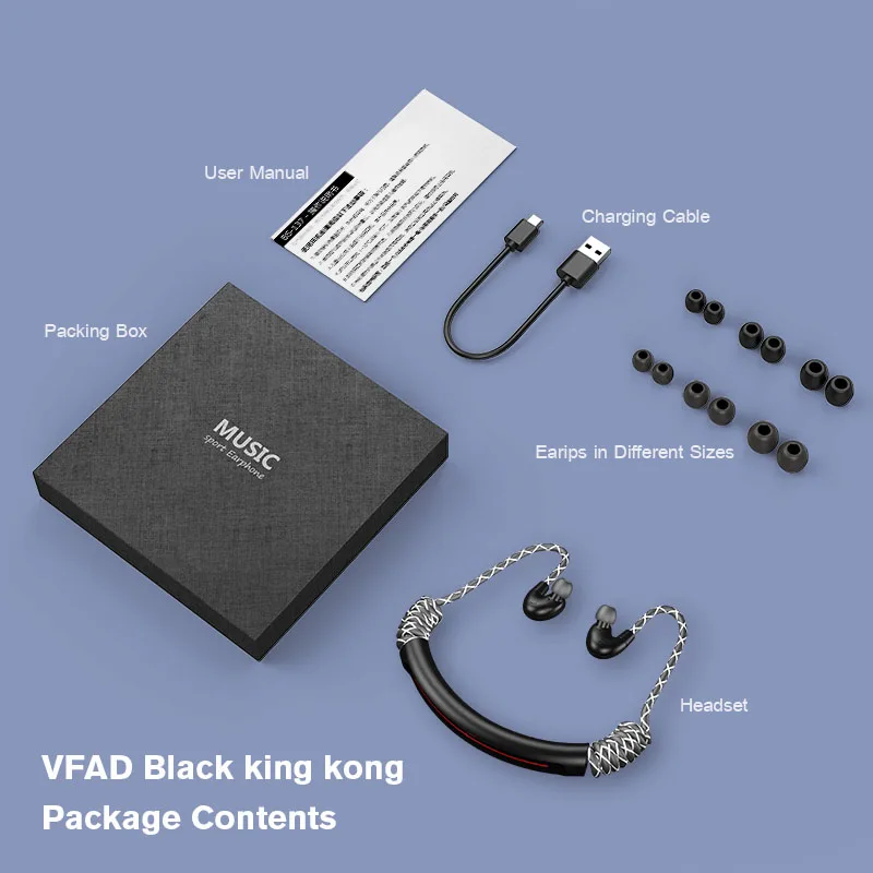 

YULUBU TWS 137 Bluetooth Earphone Sport Running Wireless Bluetooth 5.0 Earbuds Headset With Mic For IPhone