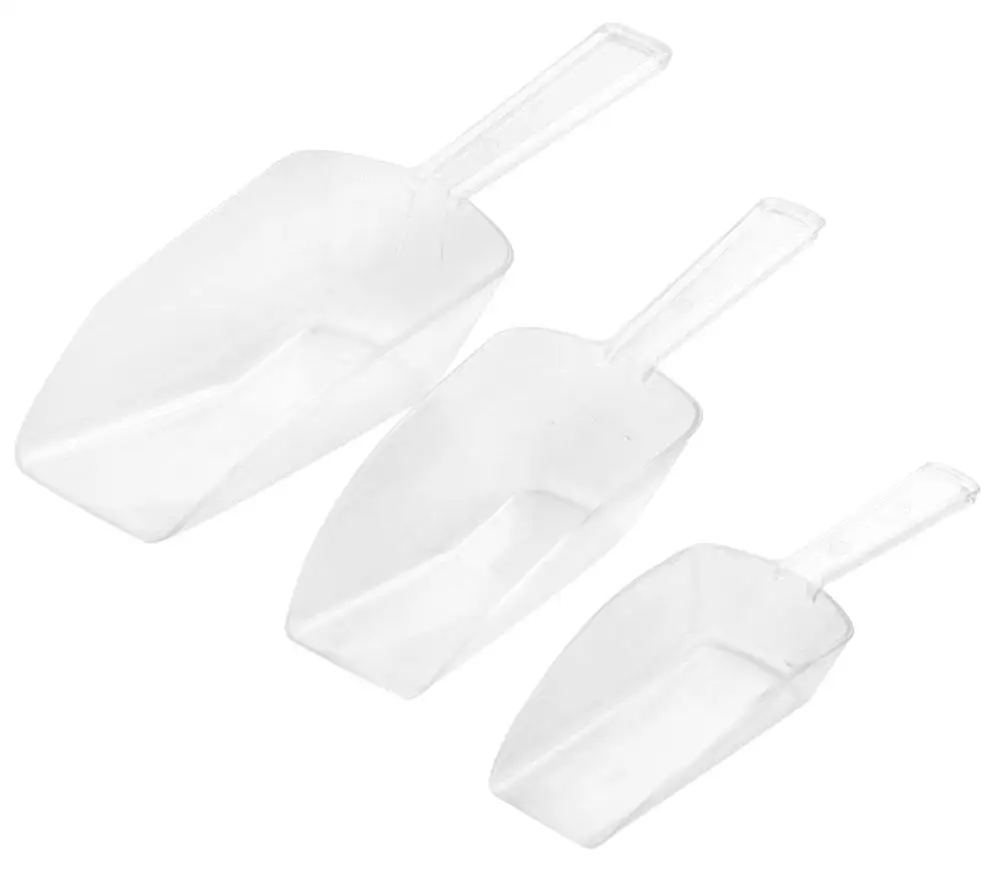 3 шт./компл. пластиковые совки для льда лопата конфеты ледяной сахар свадьбы