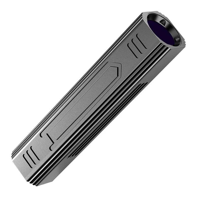 Мини-фонарик с USB-портом аккумуляторный фонарь черными линзами УФ-лучей нм