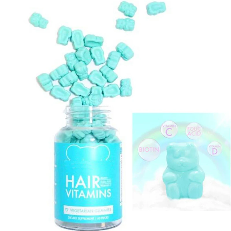 Новинка вегетарианский сахар для волос 50 шт. витамин С Женский многослойный