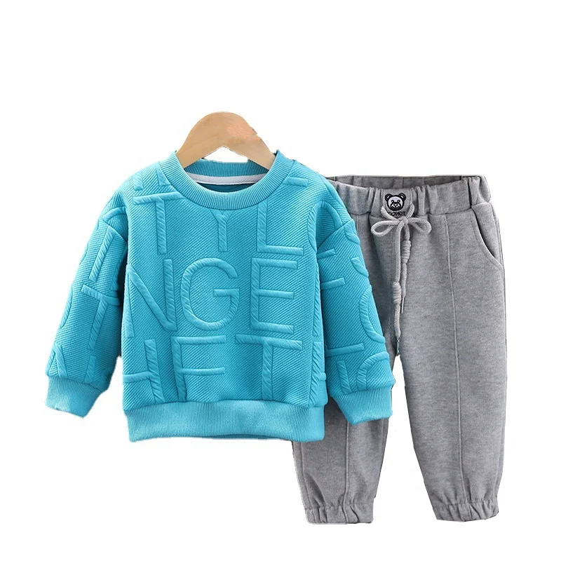 

New Spring Toddler Casual Costume Autumn Baby Girls Clothes Children Boys T-Shirt Pants 2Pcs/Set Infant Clothing Kids Tracksuits