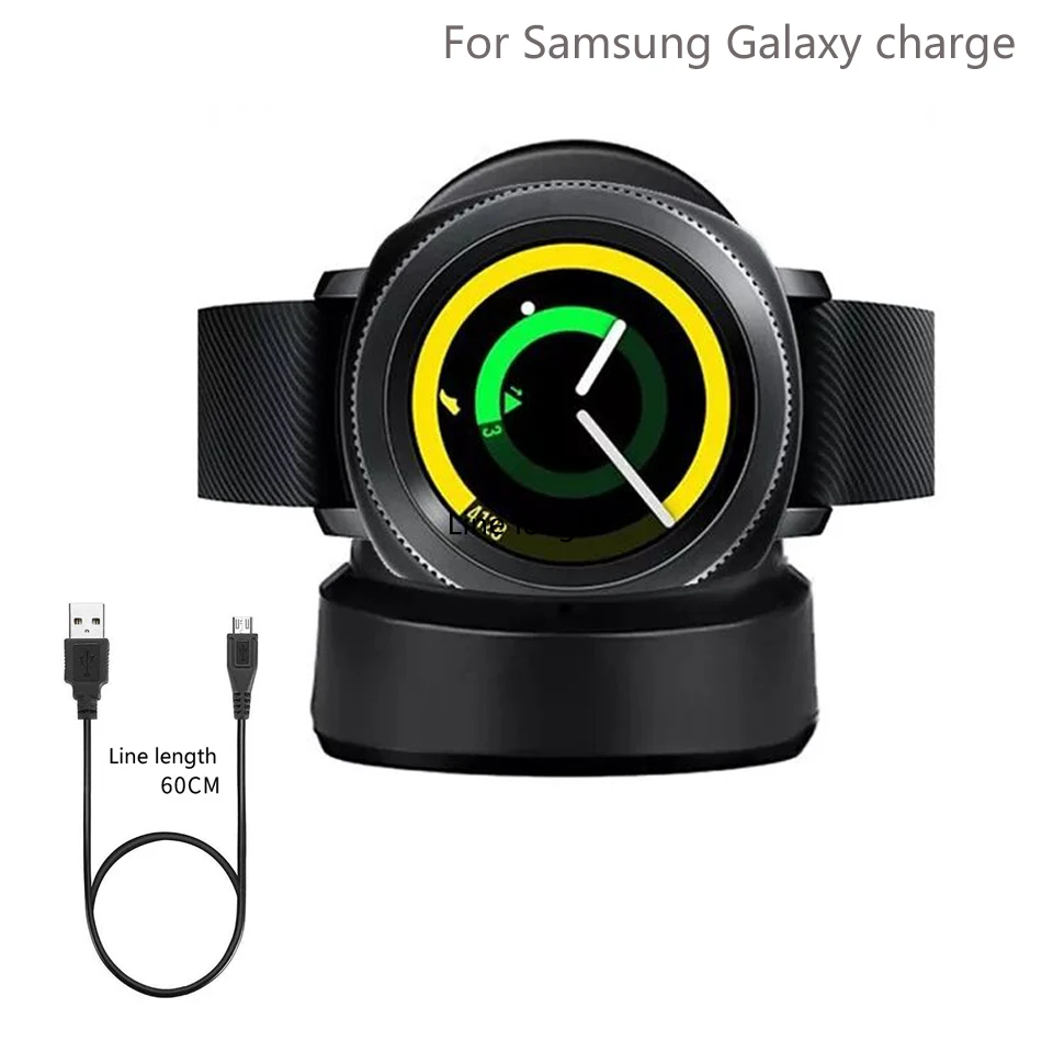 Смарт часы Беспроводное зарядное устройство для Samsung Galaxy Watch 46 мм 42 м Gear S3 S2 Ticwatch Moto