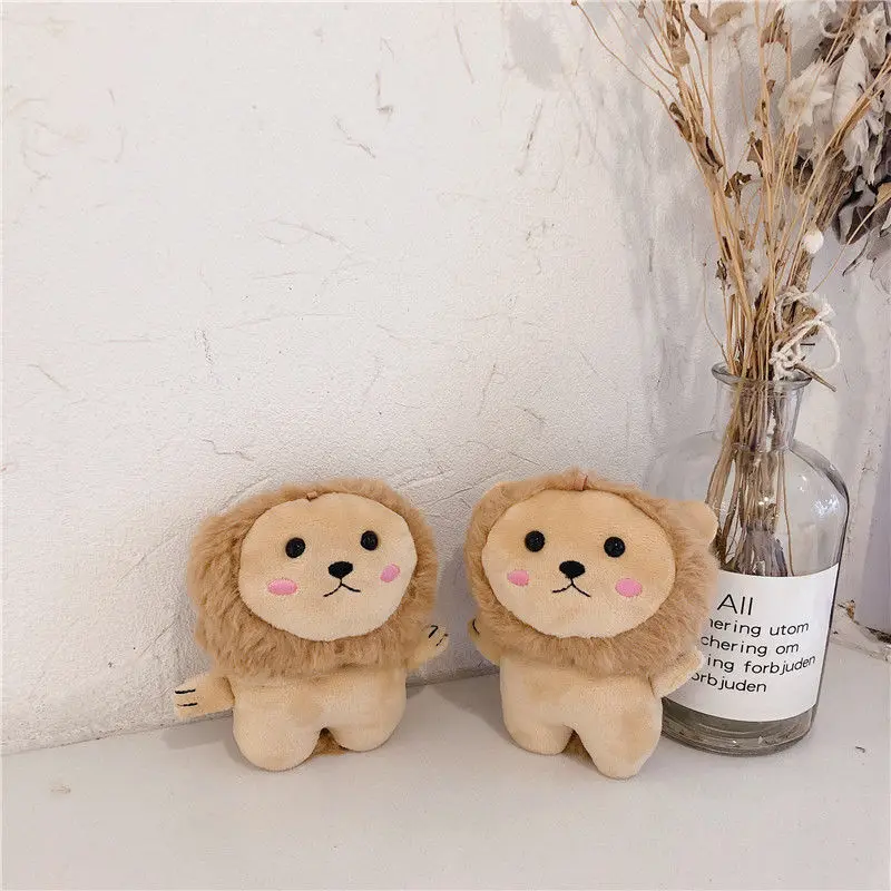 

Cartoon Cute Plush Lion Earphone Case for Airpods 1 2 3 Protective Cover Wireless Bluetooth Headset Shell for Airpods Pro