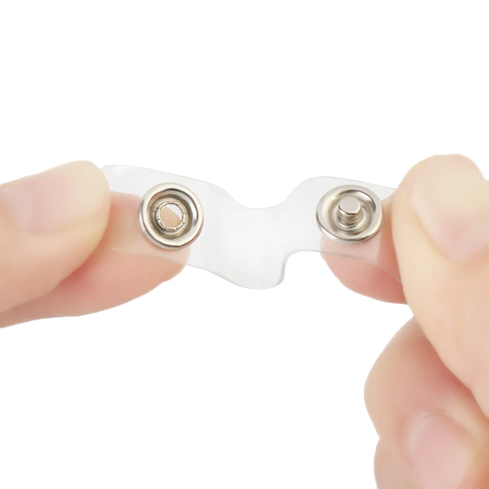 Брелок-цепочка для пропуска металлический хромированный шнурок бейджа на