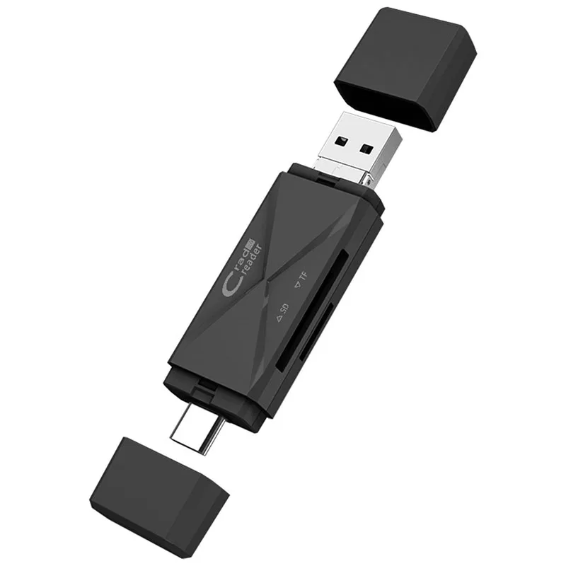 Устройство для чтения Micro sim-карт sd usb 2 0 кардридер памяти многофункциональный Type C