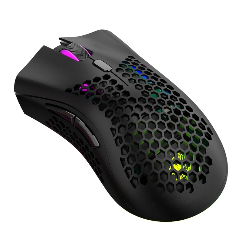 

Lightweight Gaming Mouse Honeycomb Wireless Ergonomic Mice for Computer