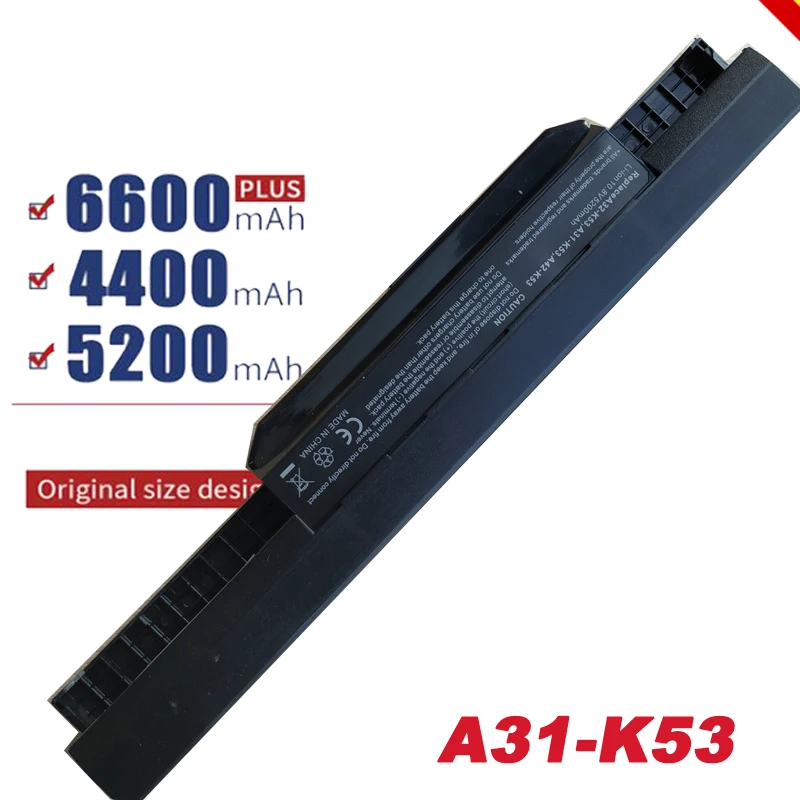 HSW Аккумулятор для ноутбука A32 K53 asus k53s батареи x54h a32-k53 k53t батарея k53e k53 a32 |