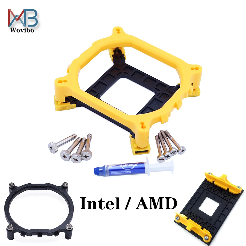 Процессор Вентилятор Cooler кронштейн держатель радиатора LGA 775 1150 1151 1155 1156 1366 2011 AMD AM4