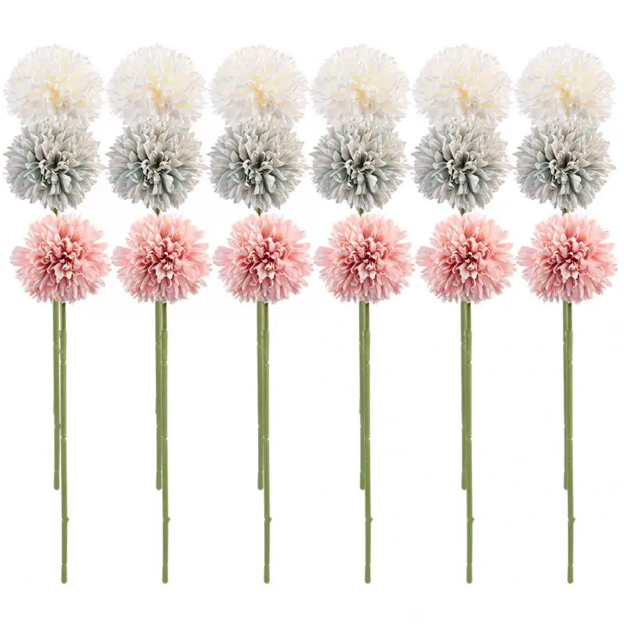 Искусственный цветок 6 шт. искусственный шар для дома комнаты свадебный Декор