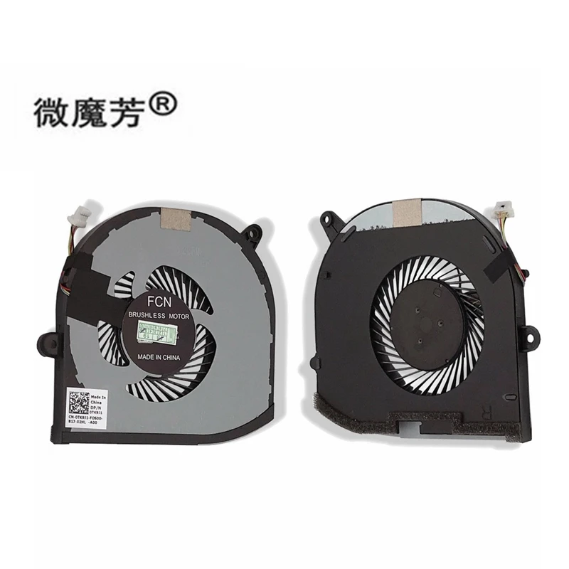 Новый вентилятор охлаждения процессора для DELL XPS 15 9560 серии Precision M5520 5520 GPU CPU Fan 0TK9J1