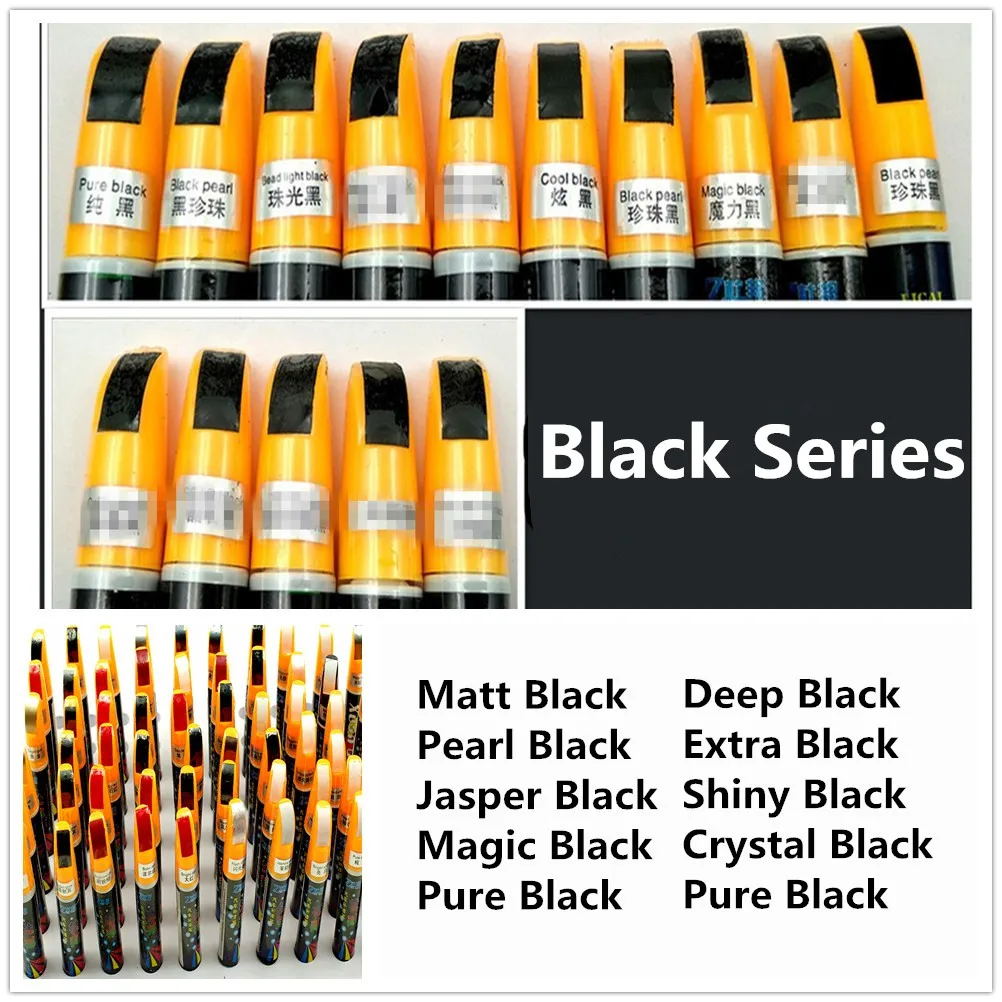 Black Car Scratch Repair Paint Pen Remover FOR Mercedes Benz A-Class X-Class S65 S63 S600 S560e A180 AMG GT GLC GLE GLS | Автомобили и