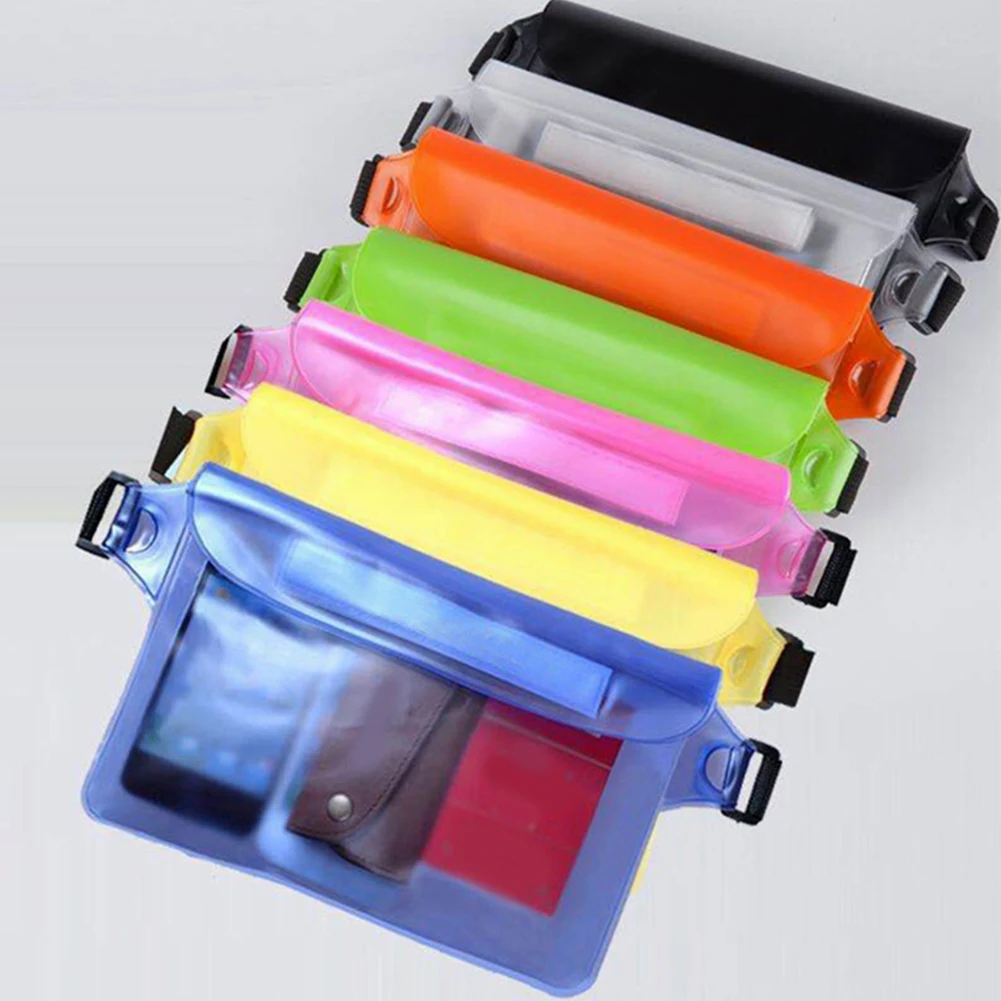 Пояс для хранения телефона унисекс подводный регулируемый ремень плечо ПВХ