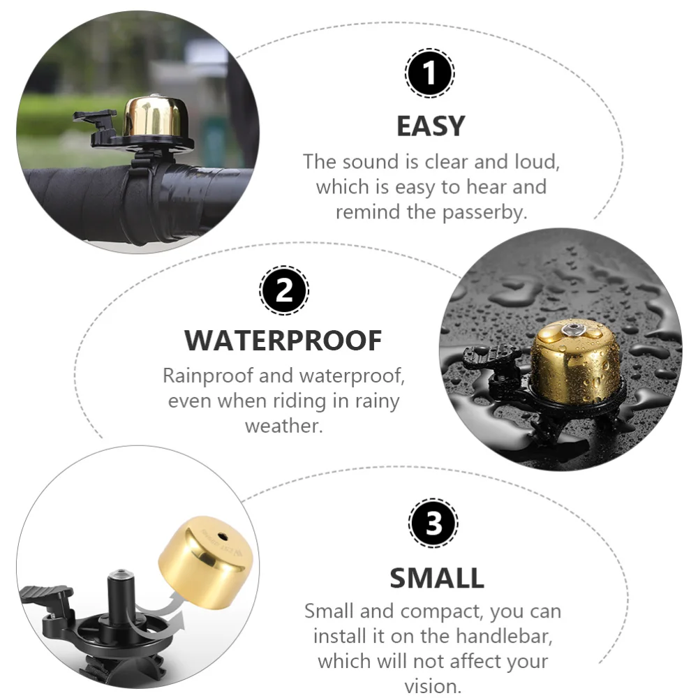 

1Pc Bike Bell Loud Bell Bike Handlebar Bell Mountain Bike Bell