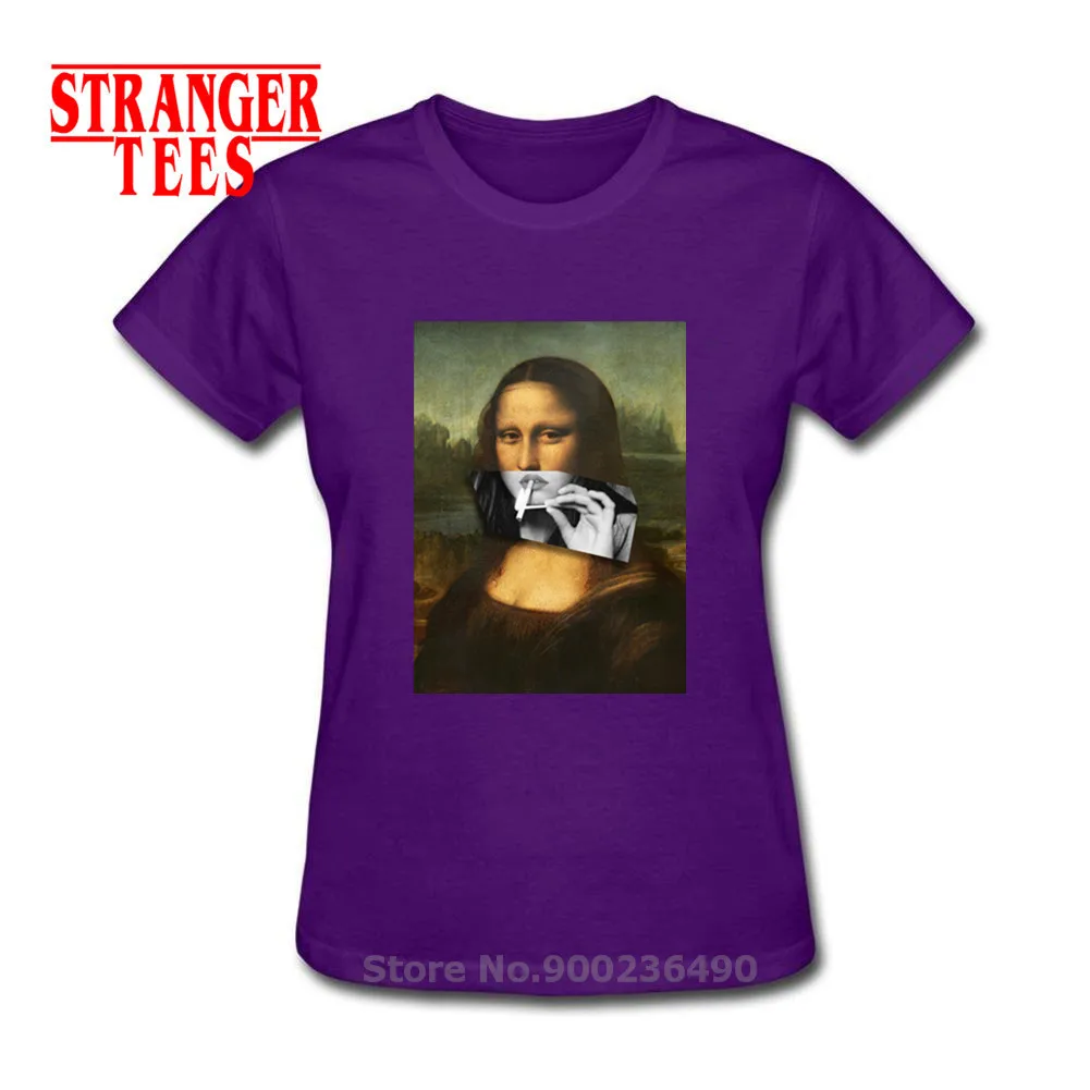 Новейшая модель Mona Lisa футболка пародия: модные брюки из хлопка с логотипом