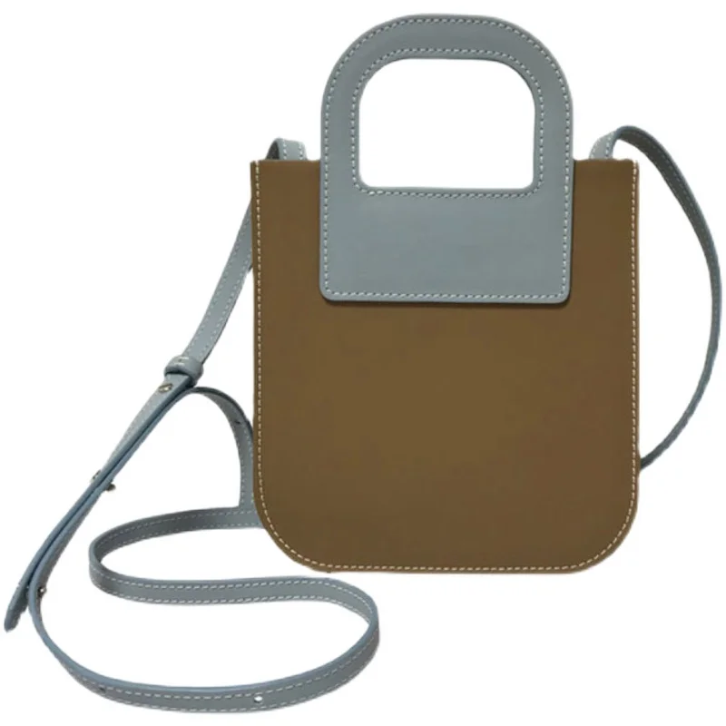 

[BXX] Vintage PU Leather Bags For Women 2021 Summer Fashion Branded Crossbody Shoulder Bag Lady Trend Handbags and Purses HS026