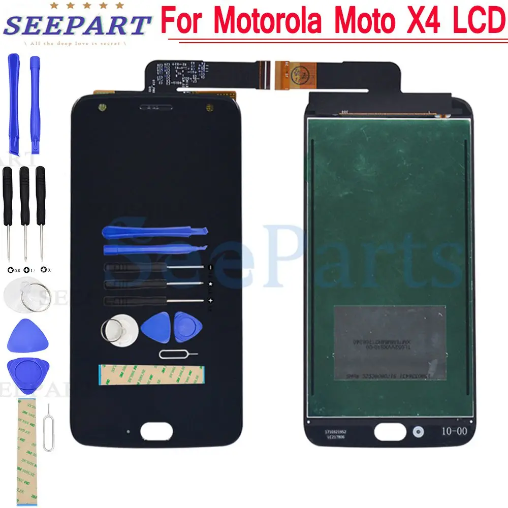 

Оригинальный ЖК-дисплей 5,2 X4 для Motorola Moto X4 дисплей XT1900 ЖК-сенсорный экран дигитайзер XT1902 сменный ЖК-дисплей для Moto X4 LCD xt1904