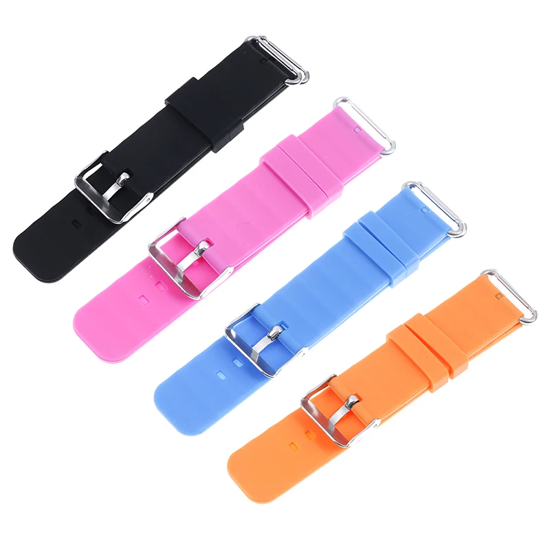 Сменный ремешок для смарт-часов детских часов с GPS-трекером силиконовый наручных