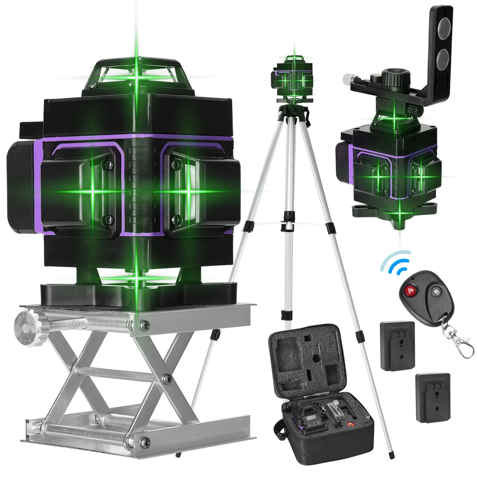 Самонивелирующийся лазерный уровень 3/4D 12/16 линий 360 м | Инструменты