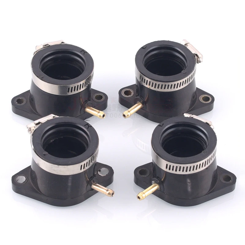 4 шт./компл. комплект впускных коллекторов карбюратора мотоцикла держателей для