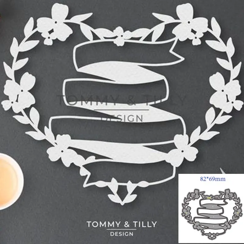 

Металлические режущие штампы вырезать формы Цветок Любовь Украшение Записки Бумага Ремесло Нож Форма лезвие штампованные трафареты