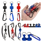 Прочная магнитная сетка с быстросъемным держателем с ремешком для рыболовной катушки, карабины для ловли нахлыстом, рыболовные снасти, инструменты