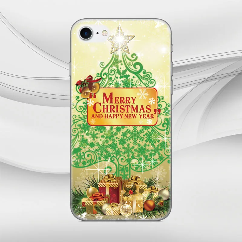 Fundas Новогодний подарок Счастливого Рождества чехол для huawei Honor 6 7 Ascend P6 P7 P8 P9 Lite P10 Plus mate 7 8 чехол для телефона Capa Coque