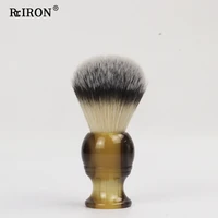 riron hot sale barber salon mens facial shaving brush for safety razors hair beard shaver cleaning tool