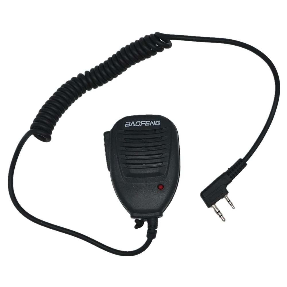 original baofeng uv82 microphone portable cb radio speaker mic handheld ptt for two way radio walkie talkie uv 5r bf 888s uv 82 free global shipping