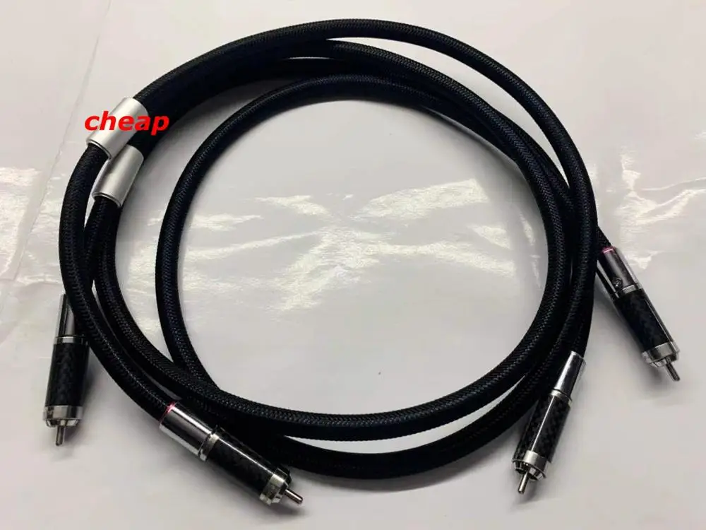 Бесплатная доставка -- Furutech Lineflux поток серии RCA аудио кабели с родиевым покрытием