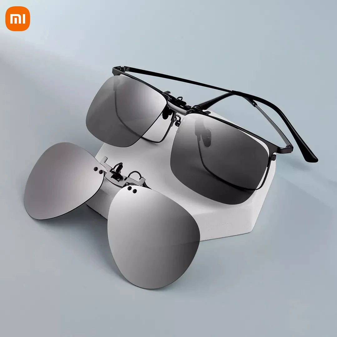 

Xiaomi Youpin лимонные очки, зажимы для изготовления близорукости для солнцезащитных очков, аксессуар для вождения, спорта на открытом воздухе дл...