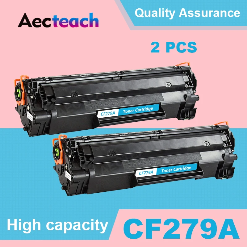 Aecteach 2 предмета совместимый для hp 79A 79 CF279A тонер-картридж LaserJet Pro M12 M12w M12a МФУ M26nw M26