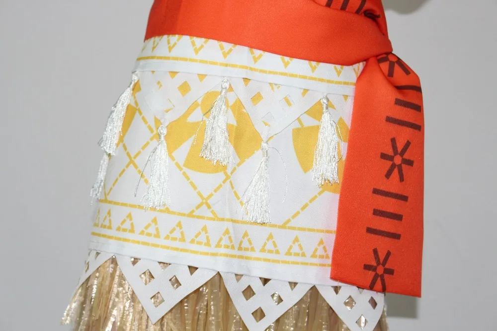 2019 новый фильм Принцесса Моана костюм для детей платье маскарадный детский на